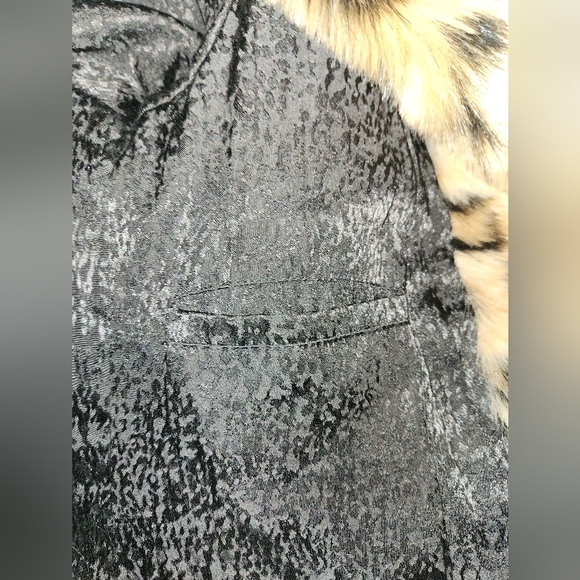 NWOT Spirit Hoods Leopard Animal Print Faux Fur Jacket (UNISEX) - Picture 5 of 10